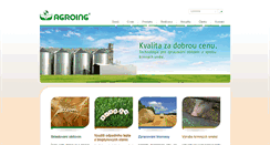 Desktop Screenshot of agroing.cz