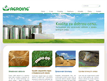 Tablet Screenshot of agroing.cz